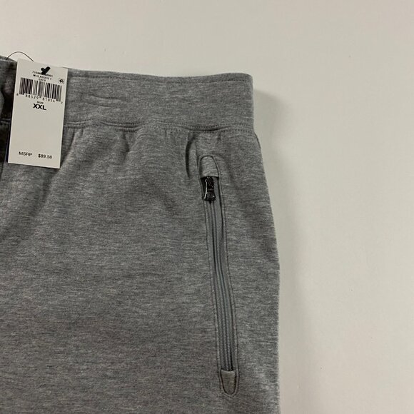 Polo Ralph Lauren Shorts Mens XXL Gray Sweat Athletic Zip Pocket Terry Drawsting - Picture 6 of 14